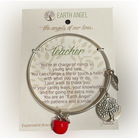 NWT Earth Angel Adjustable Teacher Bracelet NIB - Picture 5 of 5